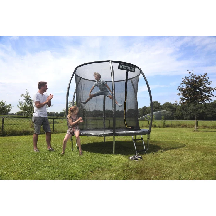 KETTLER 'JUMP' Outdoor Trampolin, Ø 244 cm, grau – Bild 2