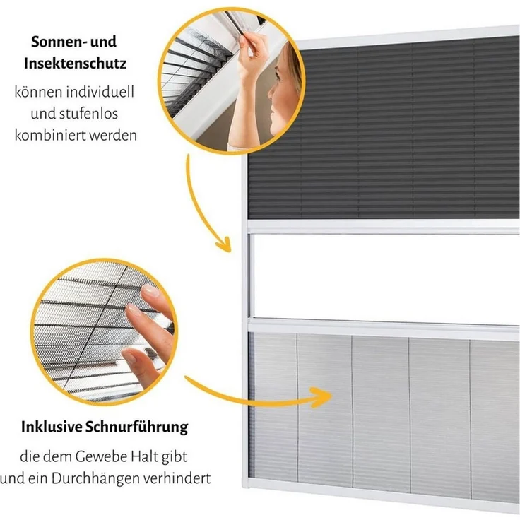 empasa Dachfensterplissee, abdunkelnd, Aluminium-Selbstbausatz – Bild 3