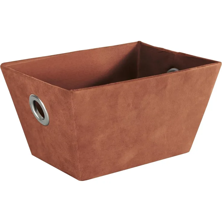 Kleine Wolke Aufbewahrungskorb Suede|ca. 27x15x20 cm| brasil