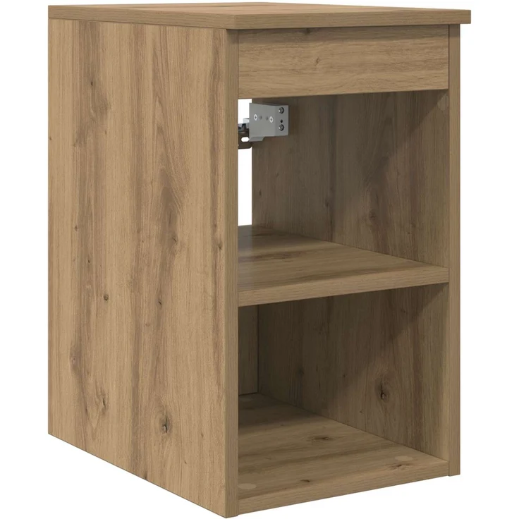 vidaXL Badezimmerschrank Artisan-Eiche 30 x 44,5 x 50 cm Holzwerkstoff 890357 – Bild 2