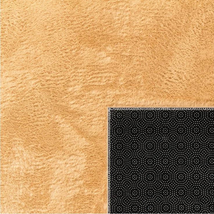 Paco Home Fellteppich Kunstfell Soft 380, rechteckig, Höhe: 14 mm, Langflor, Kuschelteppich - besonders weich, Uni-Farben – Bild 2