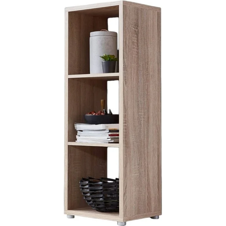 moebel-dich-auf Standregal QUADRO, Made in Germany, Aktenregal, Würfel, Säulen Regal mit 3 Fächern – Bild 1
