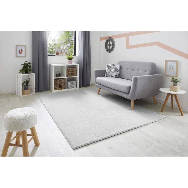 Flachwebteppich Bartolo 120 x 170 cm grau – Bild 8
