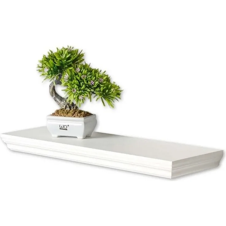 HTI-Living Wandregal Wandregal 60 cm Altona Landhaus Weiß, Stück 1-tlg, Wandboard