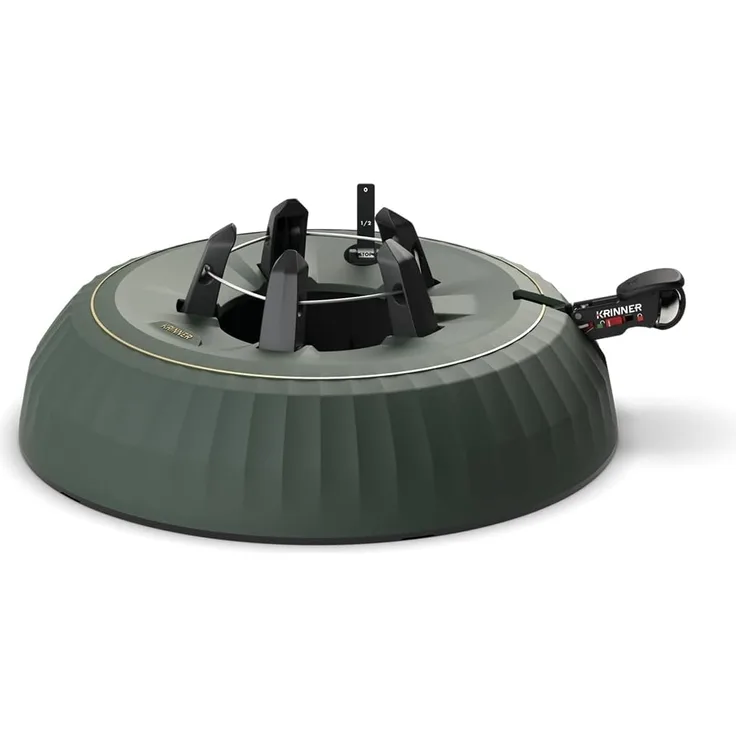 Krinner X-440 Deluxe Christbaumständer, bis 440 cm Baumhöhe, Stamm max Ø 17 cm