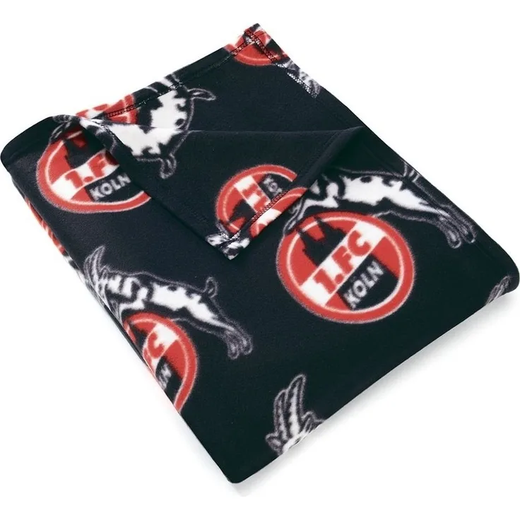 1. FC Köln Fleecedecke Logos