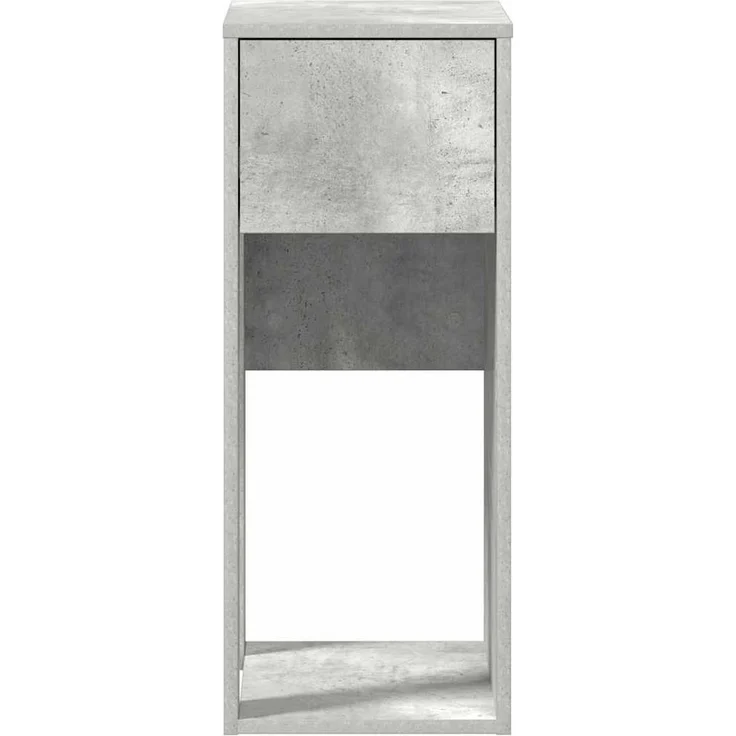 vidaXL Computerschrank mit Schublade Betongrau 30x44x74 cm 858734 – Bild 4
