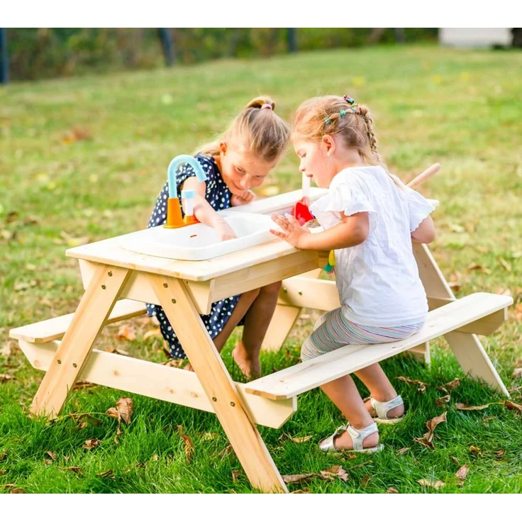 TP Toys Holz Spieltisch & Matschtisch Nashorn – Bild 4