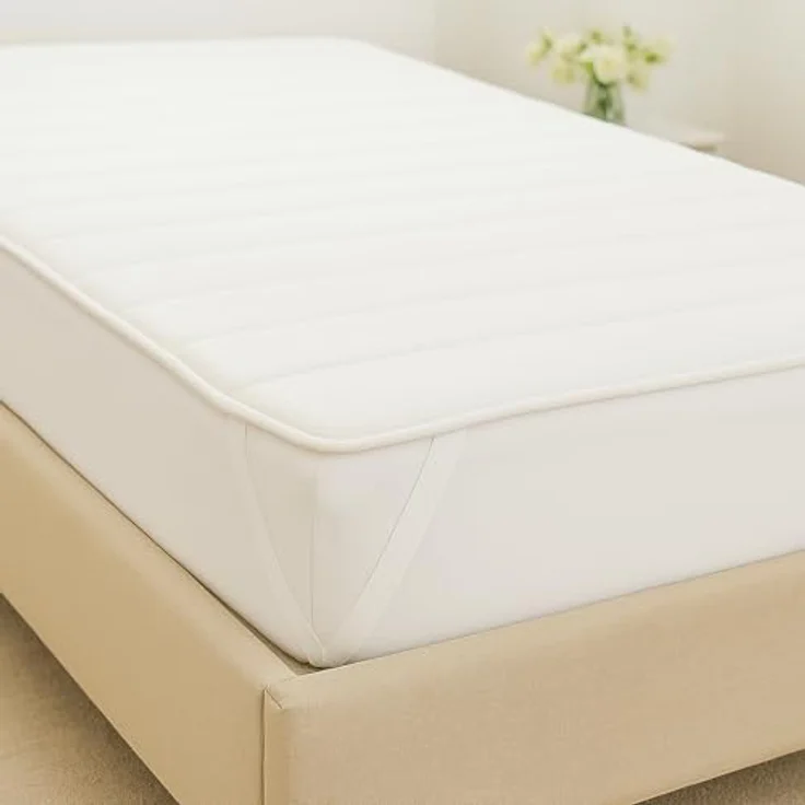 Dreamstar Topper, dünne Matratzenauflage zur Verbesserung des Schlafkomforts, 2 cm Kaltschaum, rutschfest, waschbar, für Matratzen und Boxspringbetten – Bild 3