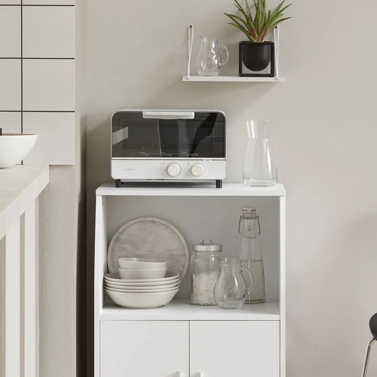 SoBuy FRG241-W Küchenwagen, Spanplatte, Melamin, Weiß, 55 x 84 x 38 cm – Bild 10