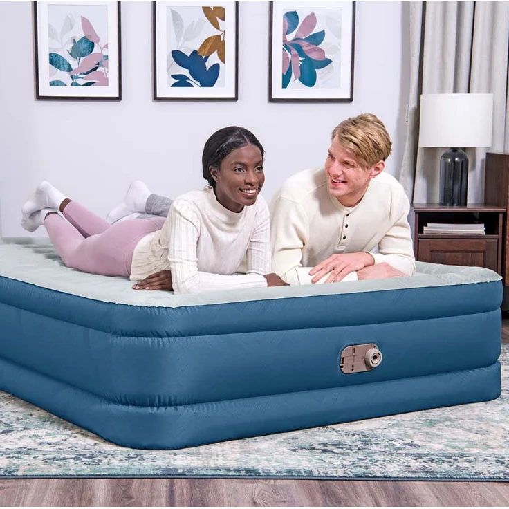 Fortech™ Doppelluftbett Snugable Top™ mit integrierter Elektropumpe 203 x 152 x 46 cm – Bild 3