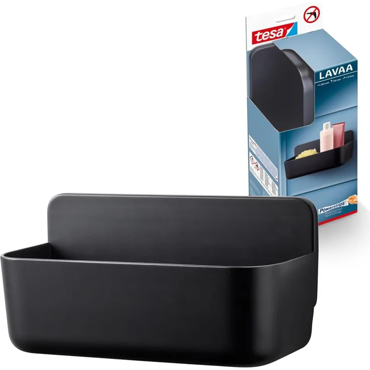 Tesa Duschkorb LAVAA Größe M zum Kleben