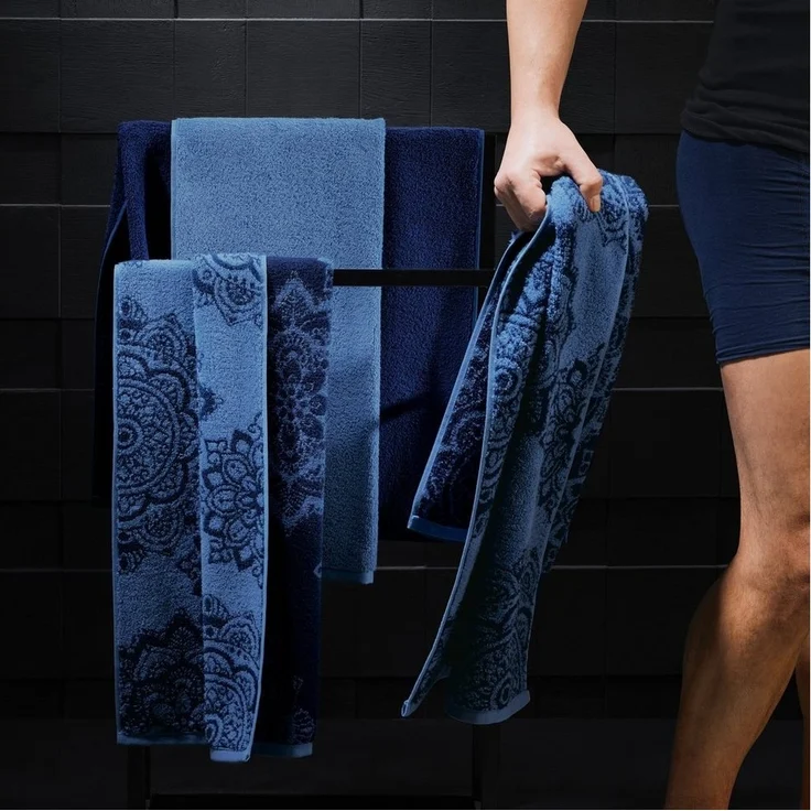 Erwin Müller Waschhandschuh Waschhandschuhe "Bühl" 4er-Pack, Frottier (4-St), Walk-Frottier Uni – Bild 2