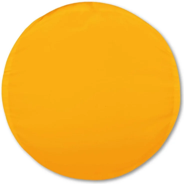 Kissenhülle Dekokissen Kissenbezug Microfaser - viele Größen und Farben Orange Ø 60 cm – Bild 1