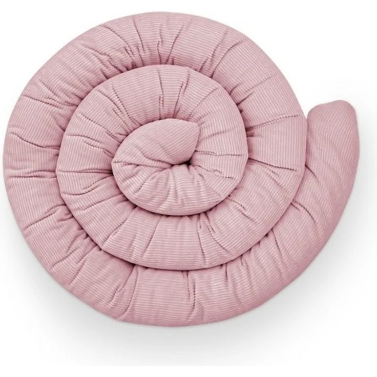 Ehrenkind Nestchenschlange Bettschlange Cord aus 100% Bio-Baumwolle, Schutz und Geborgenheit, (Kuschelschlange, Bettumrandung Babybett), Bettschlange Baby – Bild 4