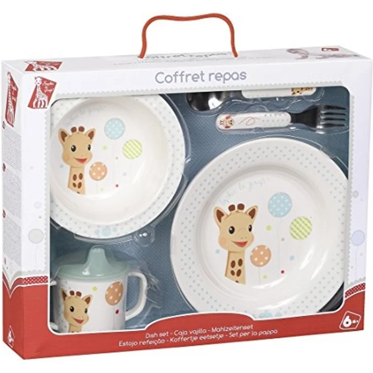 Sophie la Girafe – Fresh Touch – Melamin-Menüset – Ballonversion – Bild 1