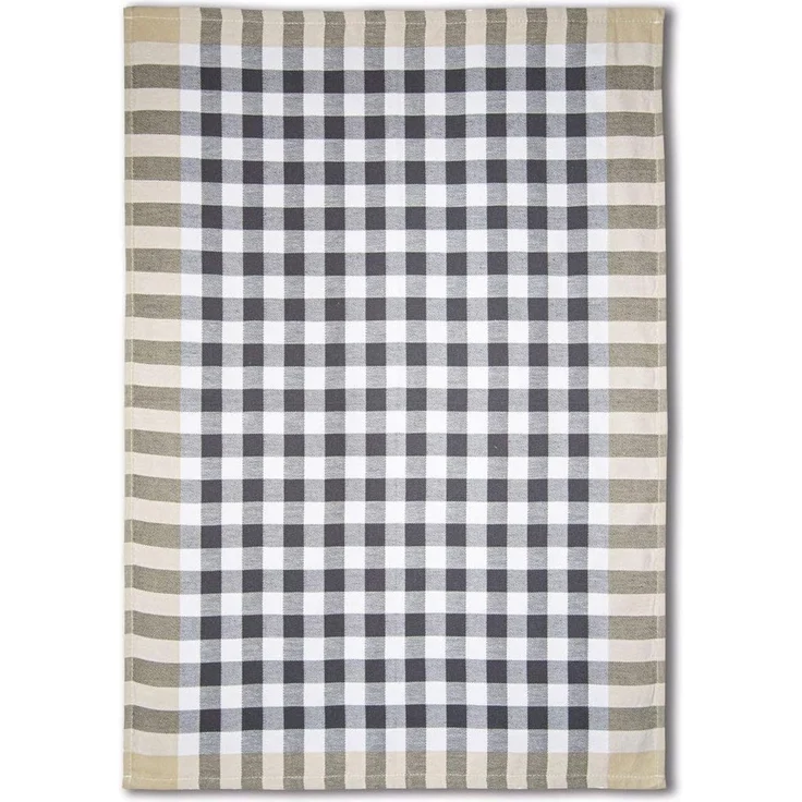 Dyckhoff Geschirrtuch KARO, Maße je Tuch ca. 50x70 cm, aus 100% Baumwolle, (Set, 3-tlg), mit drei verschiedenen Motiven – Bild 4