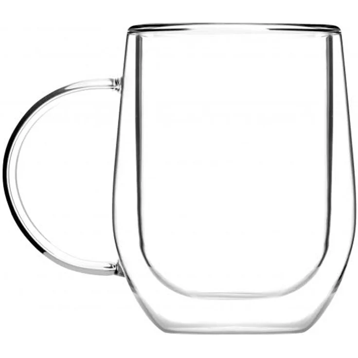Vialli Design Komplett-Set 2 Gläser mit doppelter Wand Amo 300 ml 8616 – Bild 3