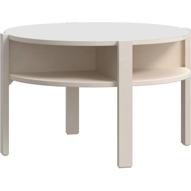 Couchtisch TOBAGO rund Ø 75 cm Sandfarben, von Forte – Bild 2