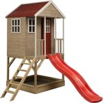 Wendi Toys Holz Stelzenhaus Frosch | mit Rutsche