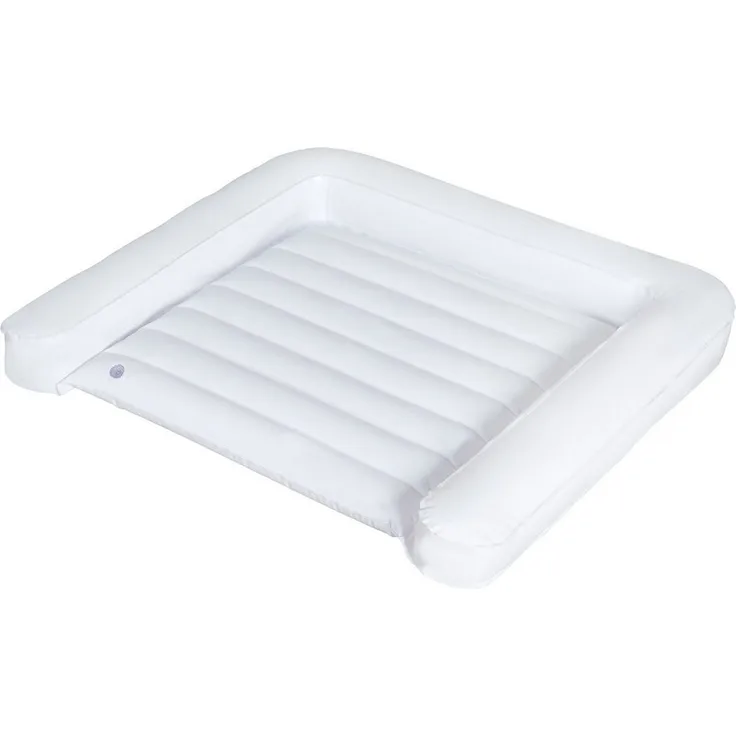 roba Wickelauflage Aufblasbare - 75 x 85 cm - belastbar bis 15kg - wasserfest - Weiß