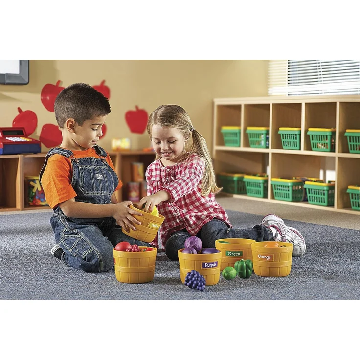 Learning Resources LER3060 Bauernmarkt Farbensortierset – Bild 2