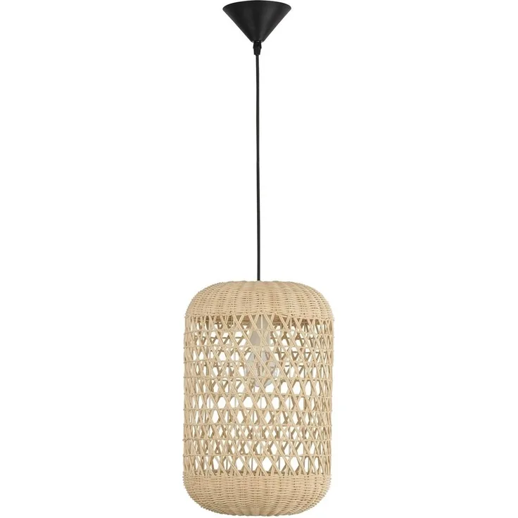 Nova Luce 9587161 AURORA Pendelleuchte 37x24,5cm Natur E27