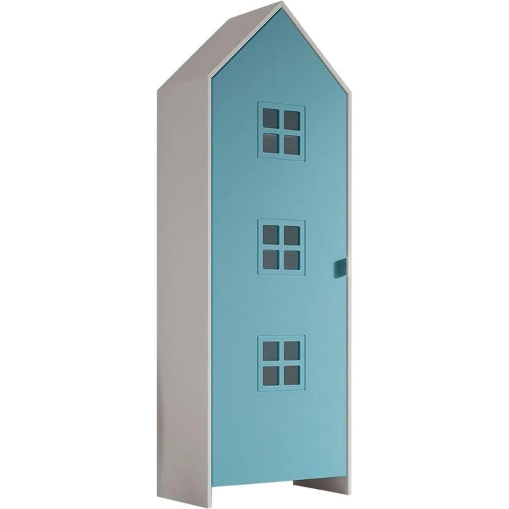 Schrank Casami Bruges 37 x 57,6 x 171,3 cm MDF Blau