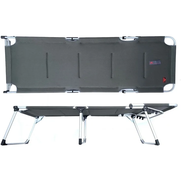 osoltus Sonnenliege Soft Touch Dreibeinliege XXL 3D MESH AIR softgrau