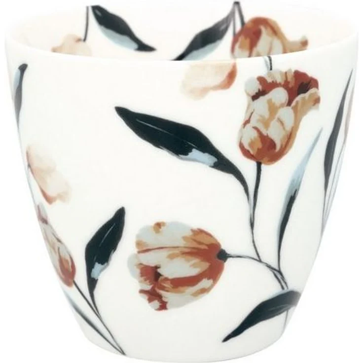 Greengate Becher Eliana Latte Cup white 0,35l, Steingut – Bild 3