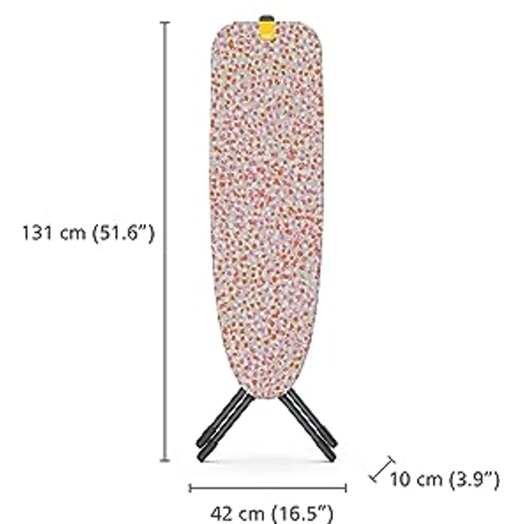 Joseph Joseph Bügeltisch Glide Compact, Rosa, höhenverstellbar mit 100% Baumwollbezug und Halterung zur sicheren Aufbewahrung – Bild 3