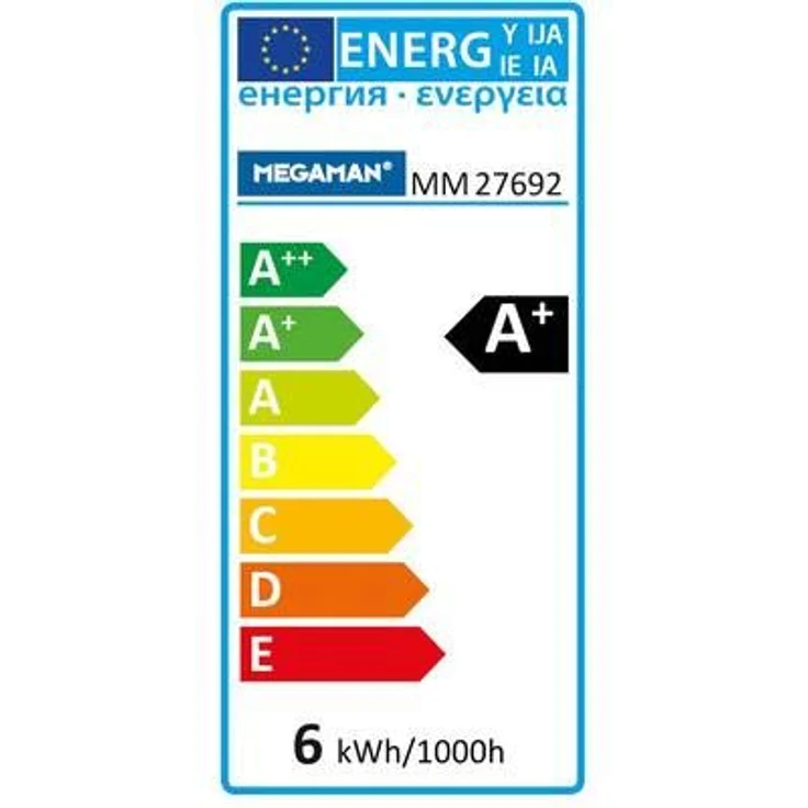 Megaman GX53 LED-Leuchtmittel, matt, 4,9 W, warmweiß 2.700 K, 520 lm, blendfrei – Bild 3
