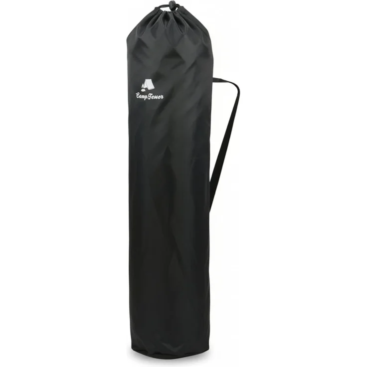 CampFeuer Angelstuhl mit Angelhalterung Grau / Schwarz, Outdoor Campingstuhl, Faltbarer Kar – Bild 9