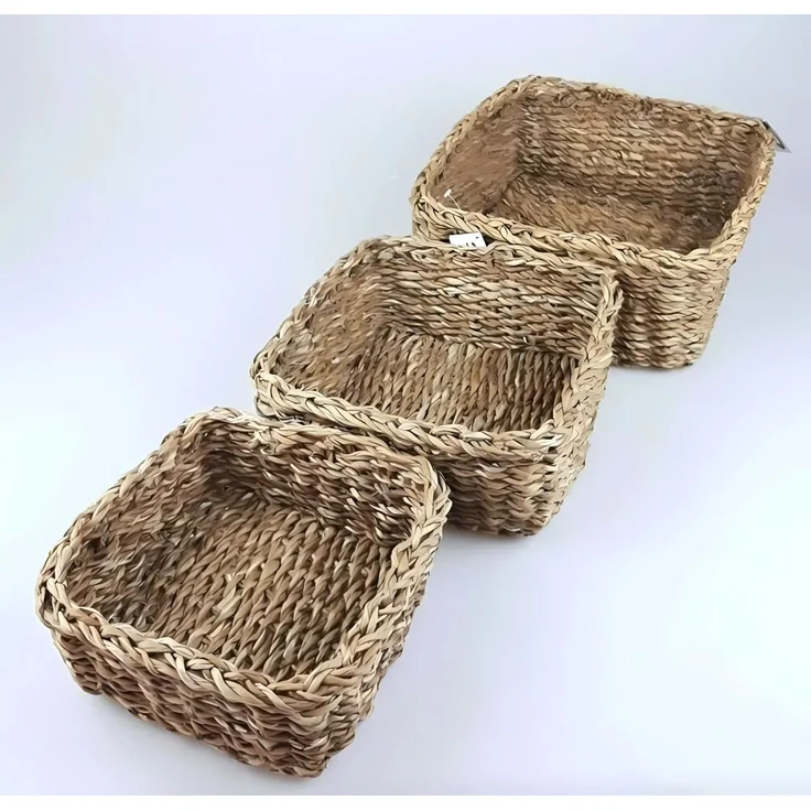 Hermia Concept 'd94' Korb-Set, Holz, 26 x 26 x 12 cm – Bild 3