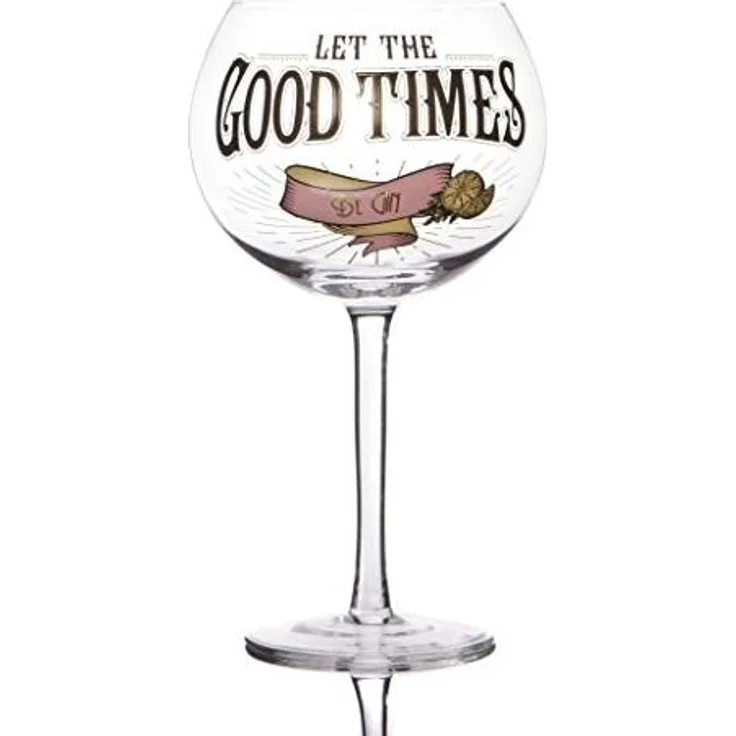 Boxer Gifts GWG302''Let the Good times BeGin'' Glas