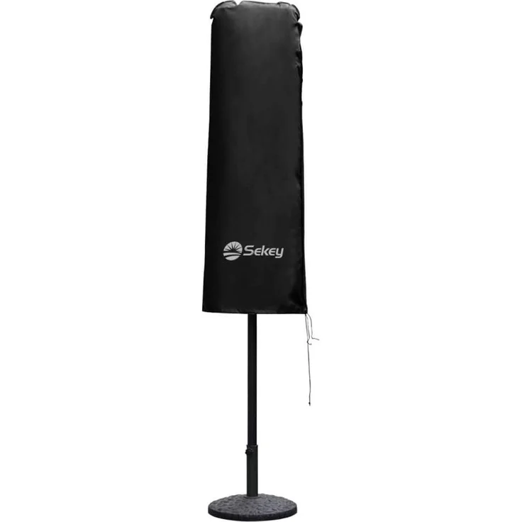 Sekey Doppelsonnenschirm Schutzhülle | Abdeckhauben für Sonnenschirm | 165×50/62 cm – Extrabreite Abdeckhaube für XXL-Schirme, 100% Polyester – Bild 1