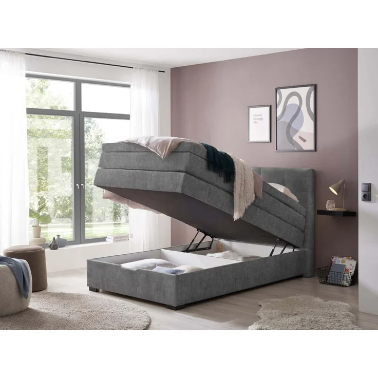 Boxspringbett Fanes von ED Exciting Design mit Bettkasten – Bild 2