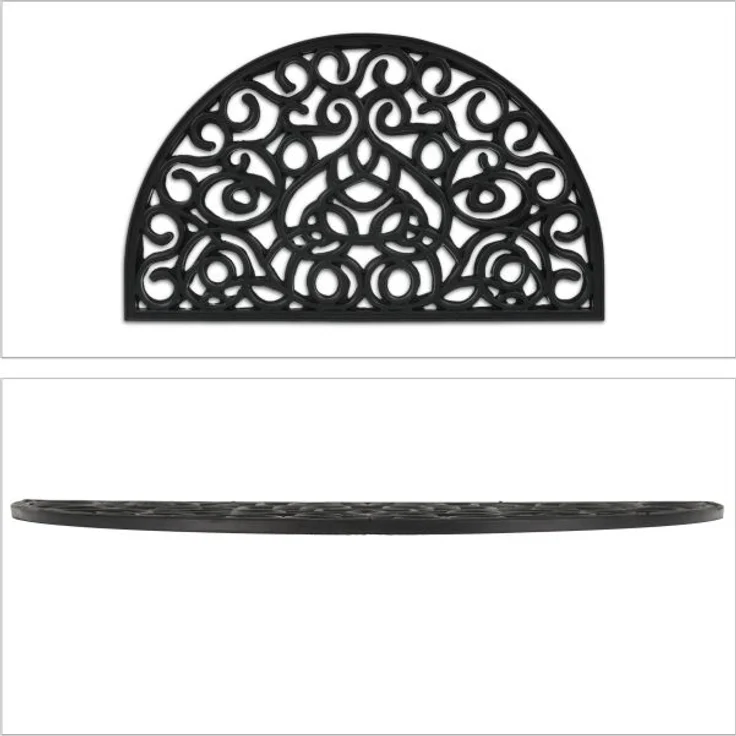 Halbrunde Fußmatte aus Gummi 10034205 – Bild 7