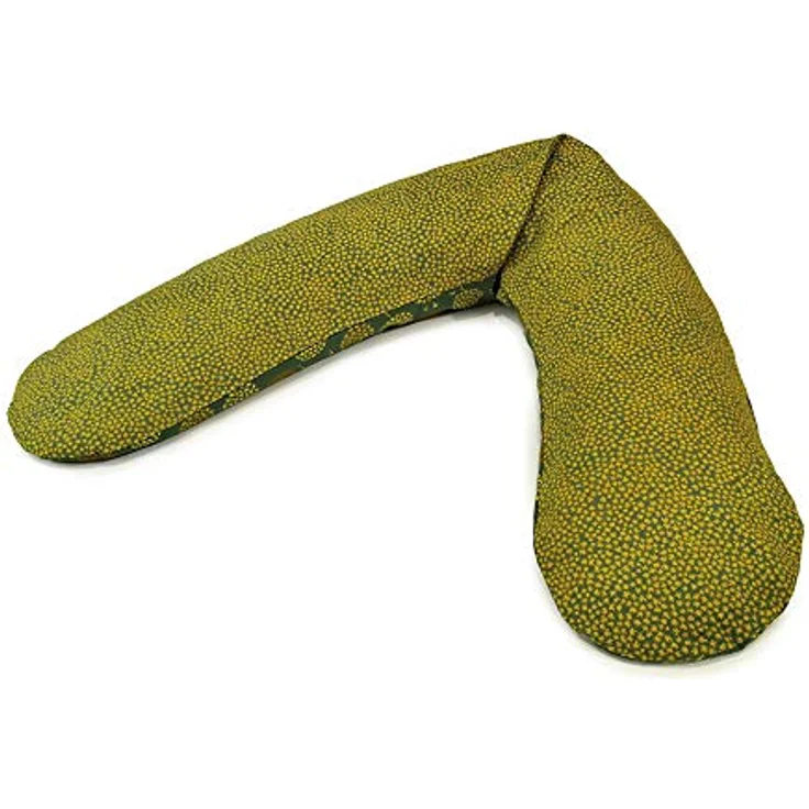 Theraline Ersatzbezug für Stillkissen Das Original 190 cm, Pusteblume Dunkelgrün, aus 100% Baumwolle, waschbar bei 60°C, Oeko-Tex Standard 100 – Bild 2