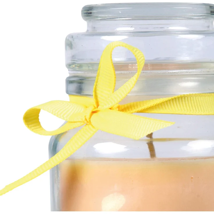 Duftkerze im Glas - Weihnachten Creme - Bonbon 120gr ( 30h ) – Bild 5
