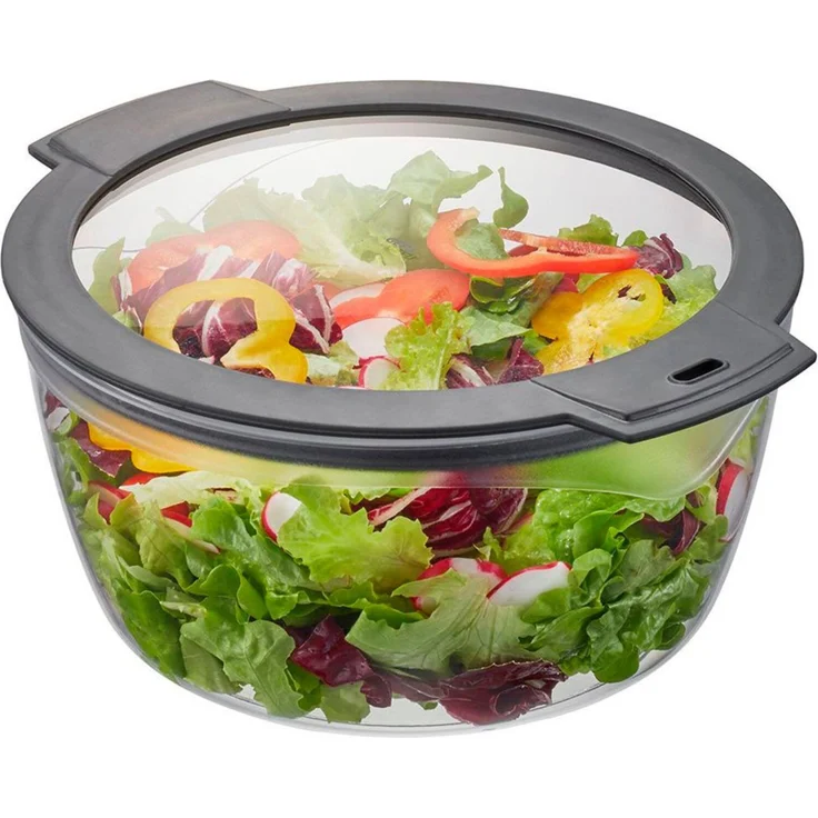 Gefu 00182 Salatschleuder Rotare + Frischhaltedeckel – Bild 1