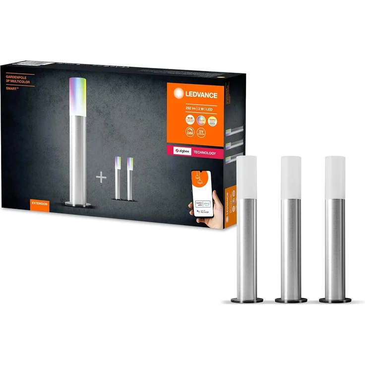 LEDVANCE SMART+ ZB Gartenmast 3P RGB + W Verlängerung – Bild 1