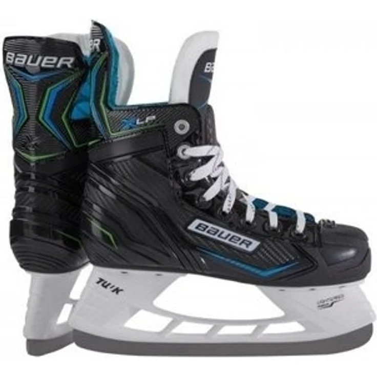 Bauer Schlittschuhe S21 BAUER X-LP SKATE - SR SCHWARZ/WEISS/BLAU/SILBER – Bild 2