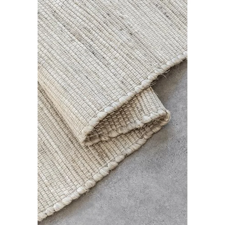 HANSE Home Teppich Dhaka Juteteppich, rechteckig, Höhe: 5 mm, Handgewebt, Jute, Wolle, Natur, Wohnzimmer, Flur, Klassisch, Boho – Bild 8