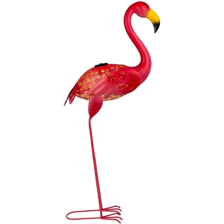 Ambia Garden Solarleuchte, Metall pink, 81 cm, mit Schalter