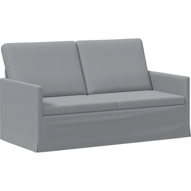 vidaXL Sofa-Set 2 pcs Hellgrau Stoff 3433148 – Bild 3