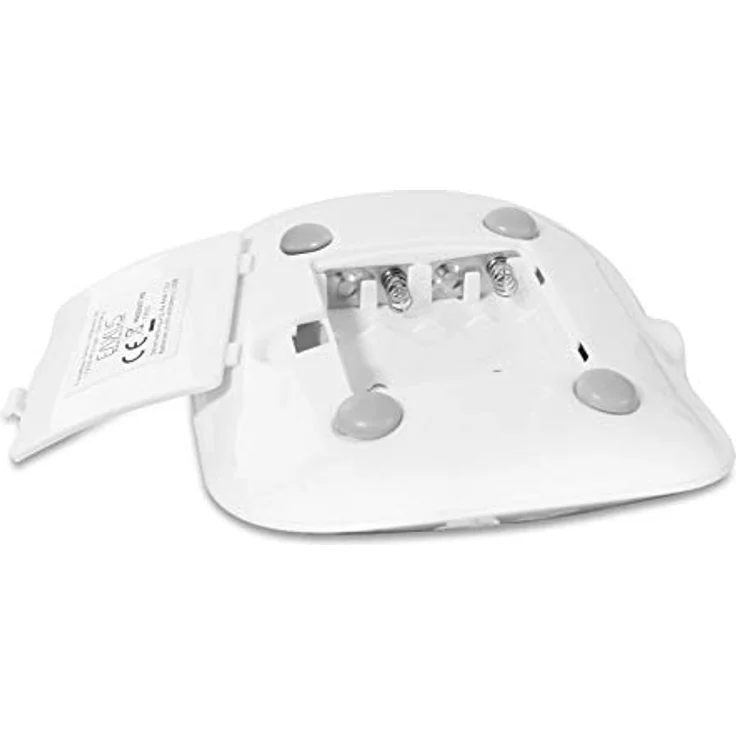 Eaxus® LED Schreibtischlampe, dimmbar und flexibel biegbar, USB & Batterien, Weiß – Bild 5