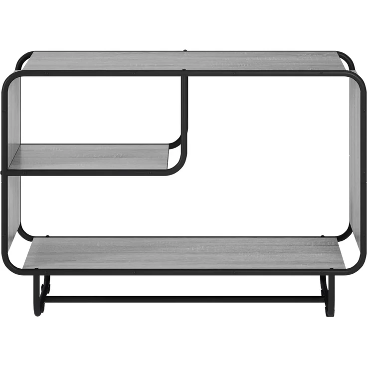 vidaXL Sideboard Sonoma-Grau 93.5 x 37.5 x 64.5 cm Holzwerkstoff 8007945 – Bild 3
