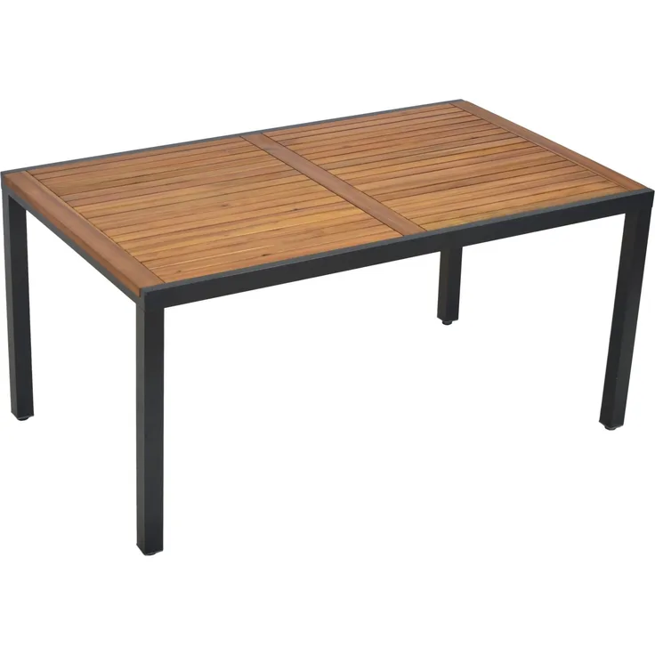 Merxx Tisch, graphit/natur, 150 x 90 cm