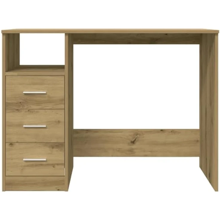 vidaXL Schreibtisch Artisan-Eiche 102x50x76 cm Holzwerkstoff 855853 – Bild 10